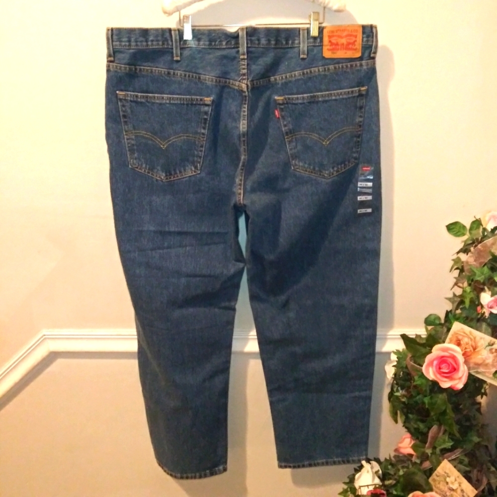 Levi's 550 Red Label 46 x 30 100% Cotton Relaxed Fit Jeans - Picture 5 of 16